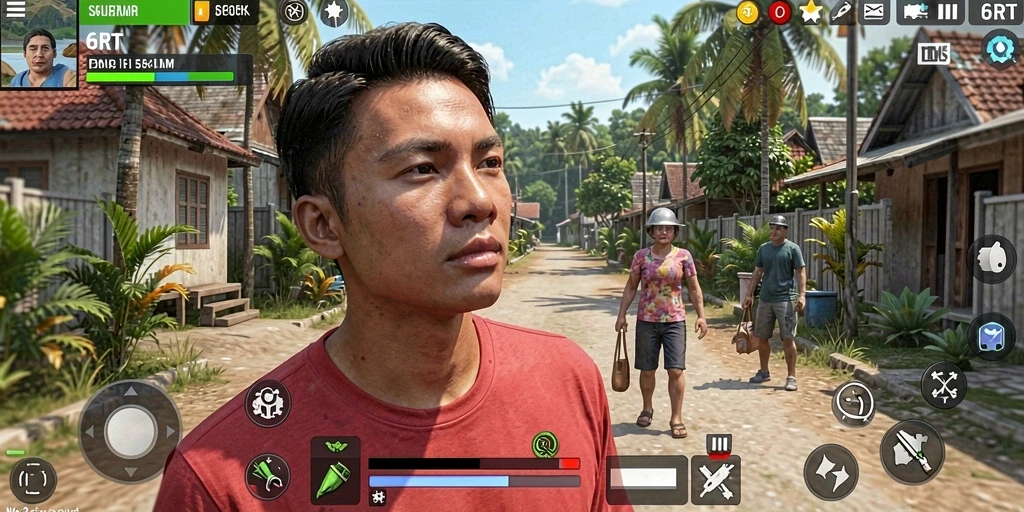 Screenshot gameplay 6RT menampilkan keseruan dan tantangan yang dihadapi pemain.