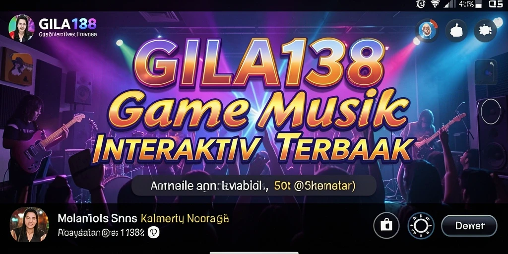 Screenshot GILA138 menampilkan gameplay menari dan interaktif.