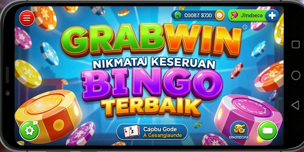 Tampilan gameplay Bingo yang menarik dan seru dari GRABWIN.