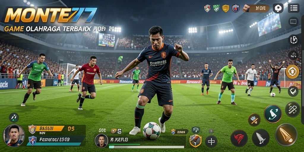 Screenshot gameplay <strong>MONTE77</strong> menunjukkan aksi seru dan kompetitif dalam olahraga.