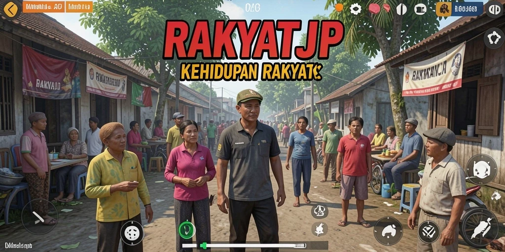 Tampilan gameplay RAKYATJP yang imersif dan realistis.