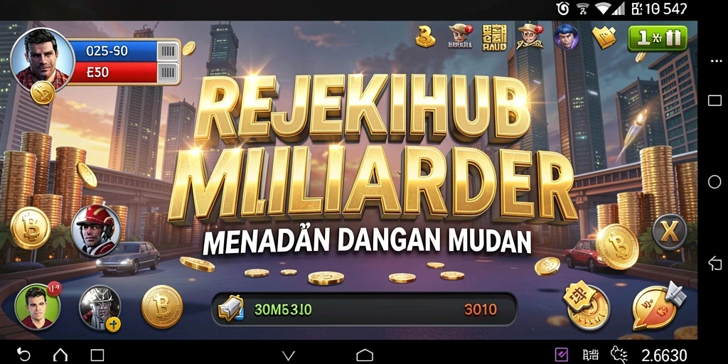 Tampilan gameplay REJEKIHUB yang menawan dan interaktif.