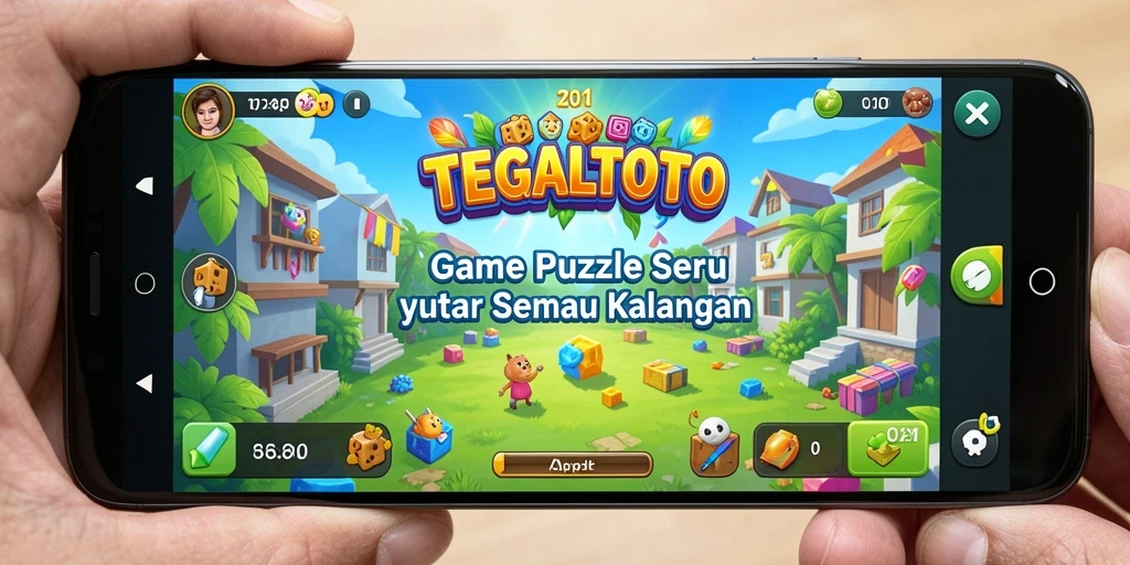 Tangkapan layar gameplay TEGALTOTO menampilkan tantangan puzzle yang menarik.
