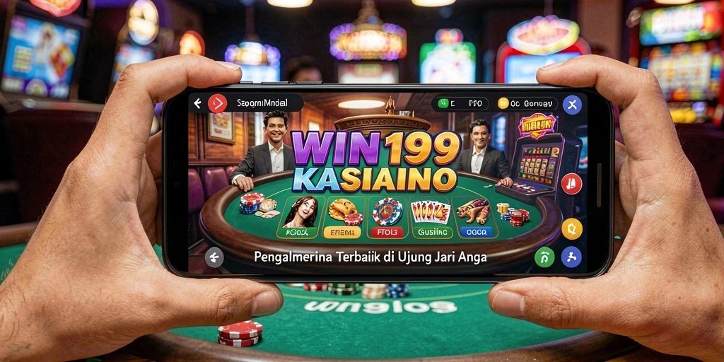 Screenshot gameplay WIN199 menampilkan aksi seru di meja Kasino.